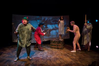 Kathleen Ruhl, Ben Werling, Eileen Niccolai, Patrick Thornton and HB Ward Photo