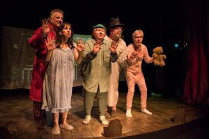 Ben Werling, Eileen Niccolai, Kathleen Ruhl, HB Ward and Patrick Thornton Photo