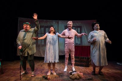 Kathleen Ruhl, Eileen Niccolai, Patrick Thornton and HB Ward Photo