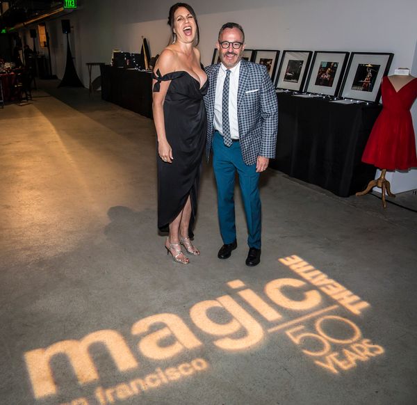 Auctioneers SVP Sothebys Gary Metzner and Loretta Photo