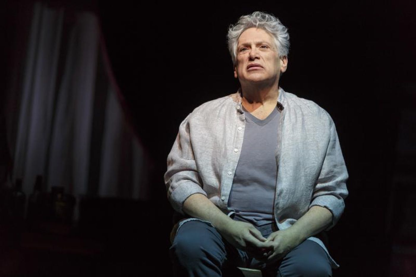 Review: Harvey Fierstein Reluctantly Finds Romance in Martin Sherman's Compelling GENTLY DOWN THE STREAM  Image