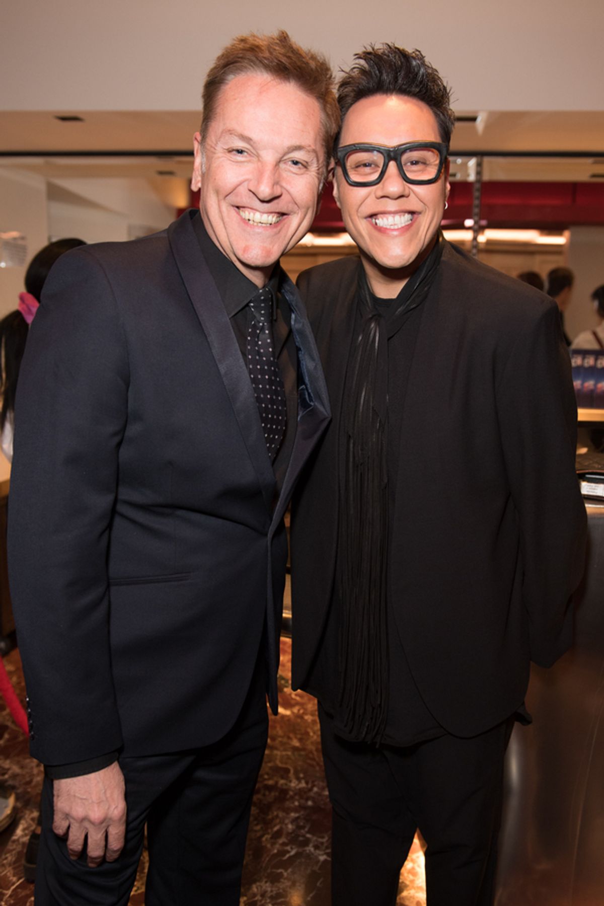 Brian Connolly and Gok Wan at 