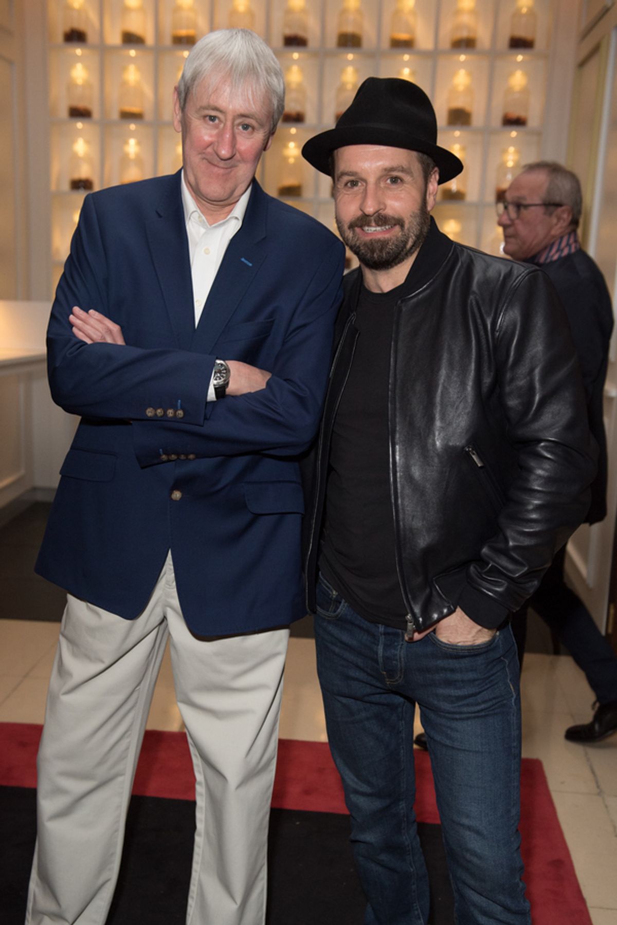 Nicholas Lyndhurst and Alfie Boe at 