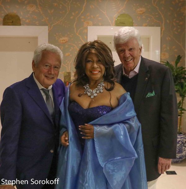 Stephen Sorokoff, Mary Wilson, Dick Robinson Photo