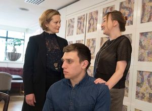 Lucy Robinson, David Leopold and Lisa Stevenson Photo