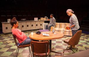 Rachel Nicks, Amari Cheatom, and Tonye Patano @ BroadwayWorld Rachel Nicks, Amari Cheatom, and Tonye Patano Photo