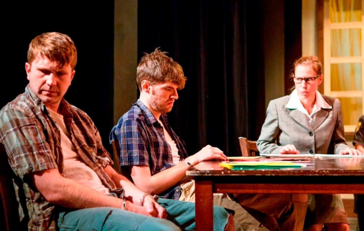 Seth Harris, Sean Cummings and Emily Tuckman at 