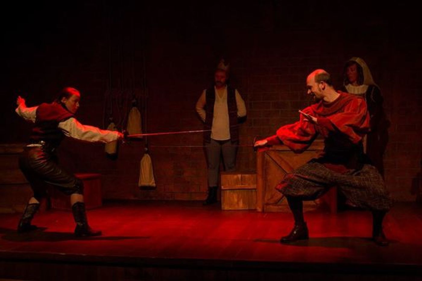 Photo Flash: First Look at ROSENCRANTZ & GUILDENSTERN and THE 15 MINUTE HAMLET at the Lakewood Playhouse  Image