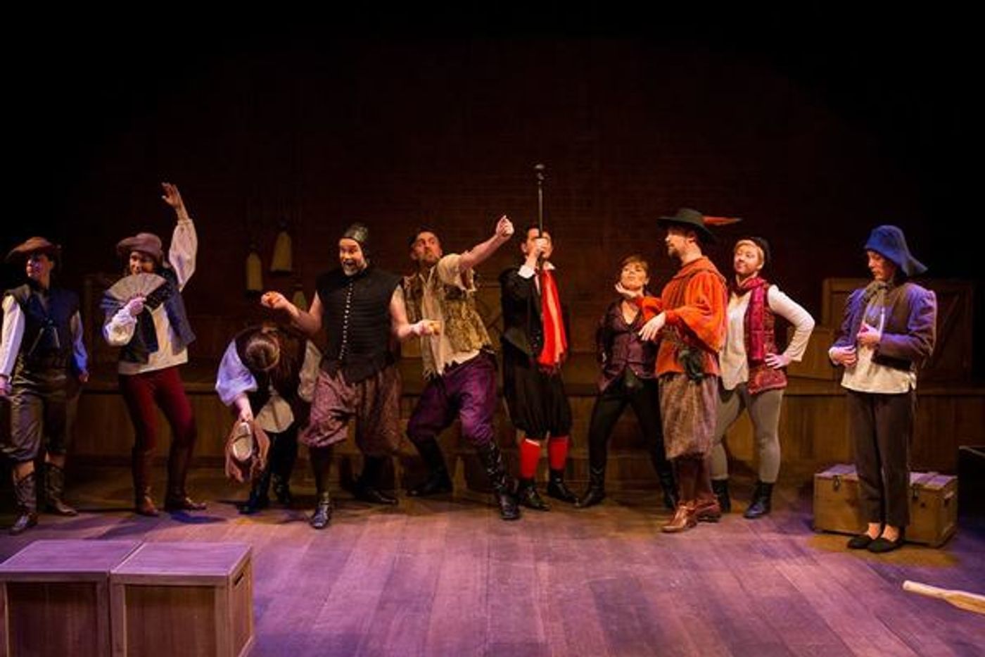 Photo Flash: First Look at ROSENCRANTZ & GUILDENSTERN and THE 15 MINUTE HAMLET at the Lakewood Playhouse  Image