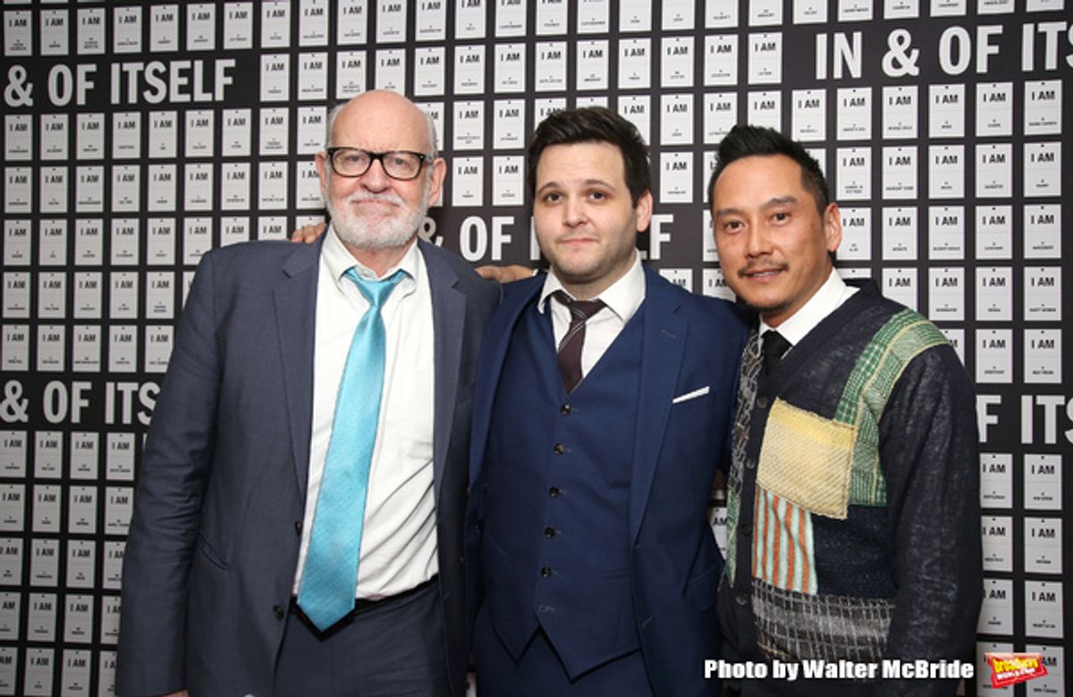 Frank Oz, Derek DelGaudio and Glenn Kaino  at 