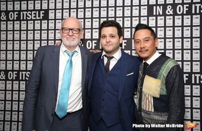 Frank Oz, Derek DelGaudio and Glenn Kaino  Photo