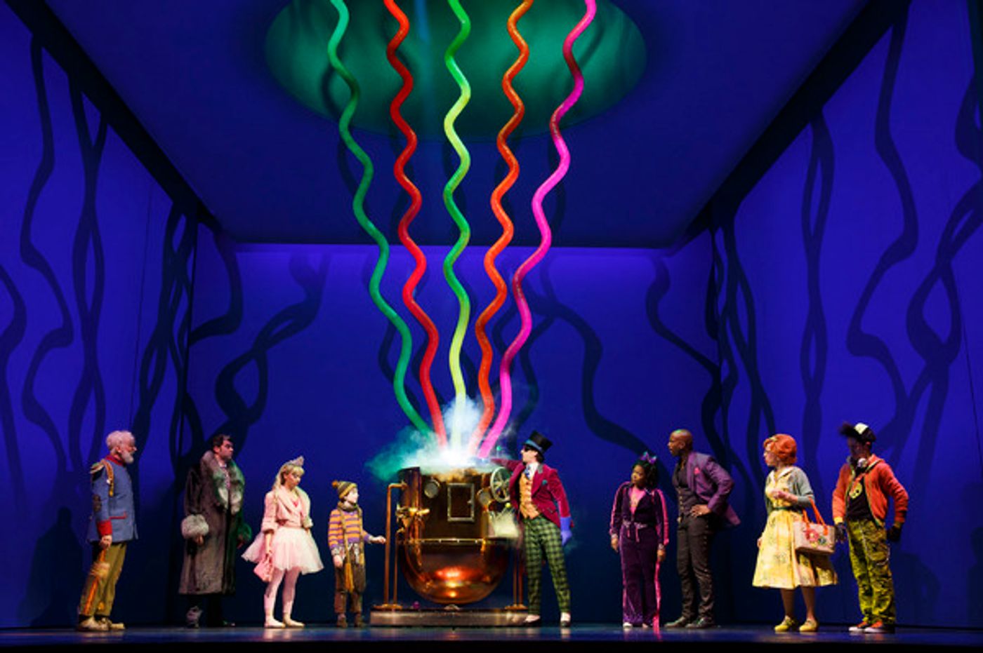 Photo Flash: See Christian Borle and More in a Mouth-Watering First Look at CHARLIE AND THE CHOCOLATE FACTORY on Broadway  Image