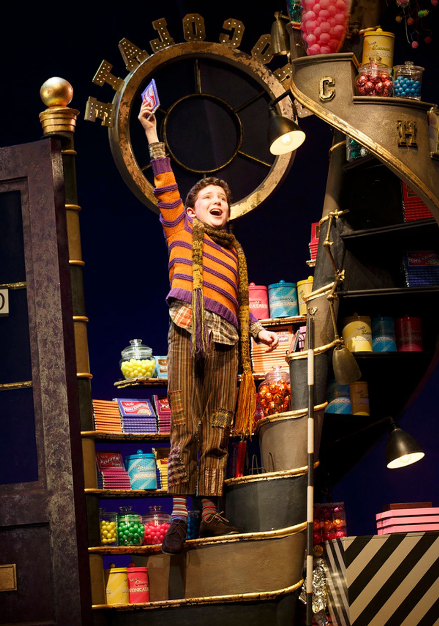 Photo Flash: See Christian Borle and More in a Mouth-Watering First Look at CHARLIE AND THE CHOCOLATE FACTORY on Broadway  Image