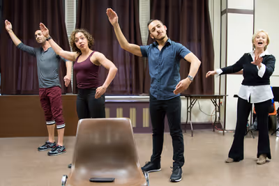 Jesse Manocherian, Claire Saunders, Ben Chavez, Robin Skye Photo