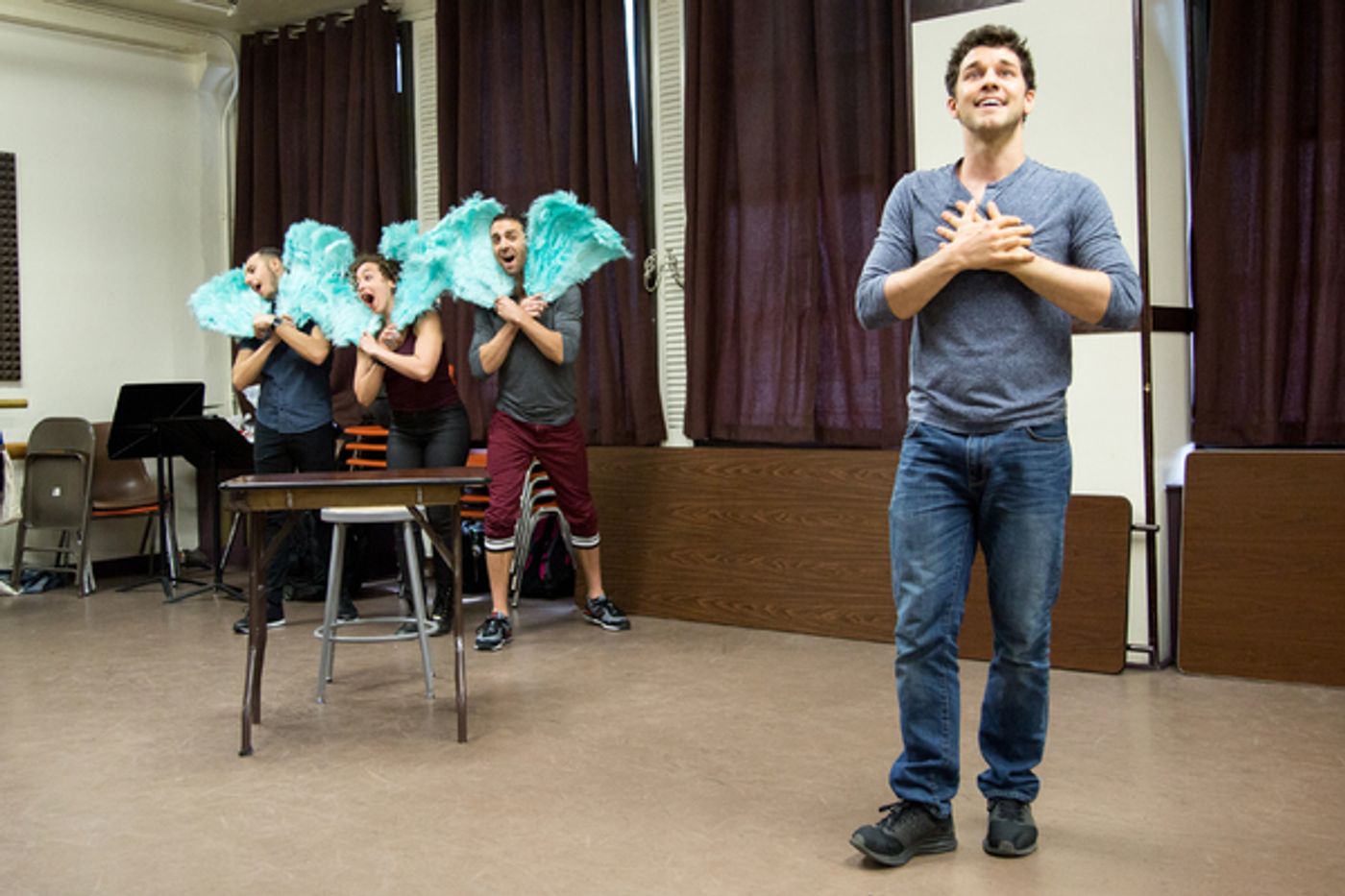 Photo Coverage: York Theatre Company's MARRY HARRY Meets the Press!  Image