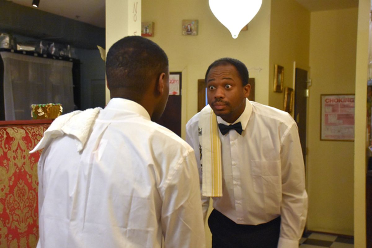 Michael Oloyede (Willie), Cary Hite (Sam)
 at 