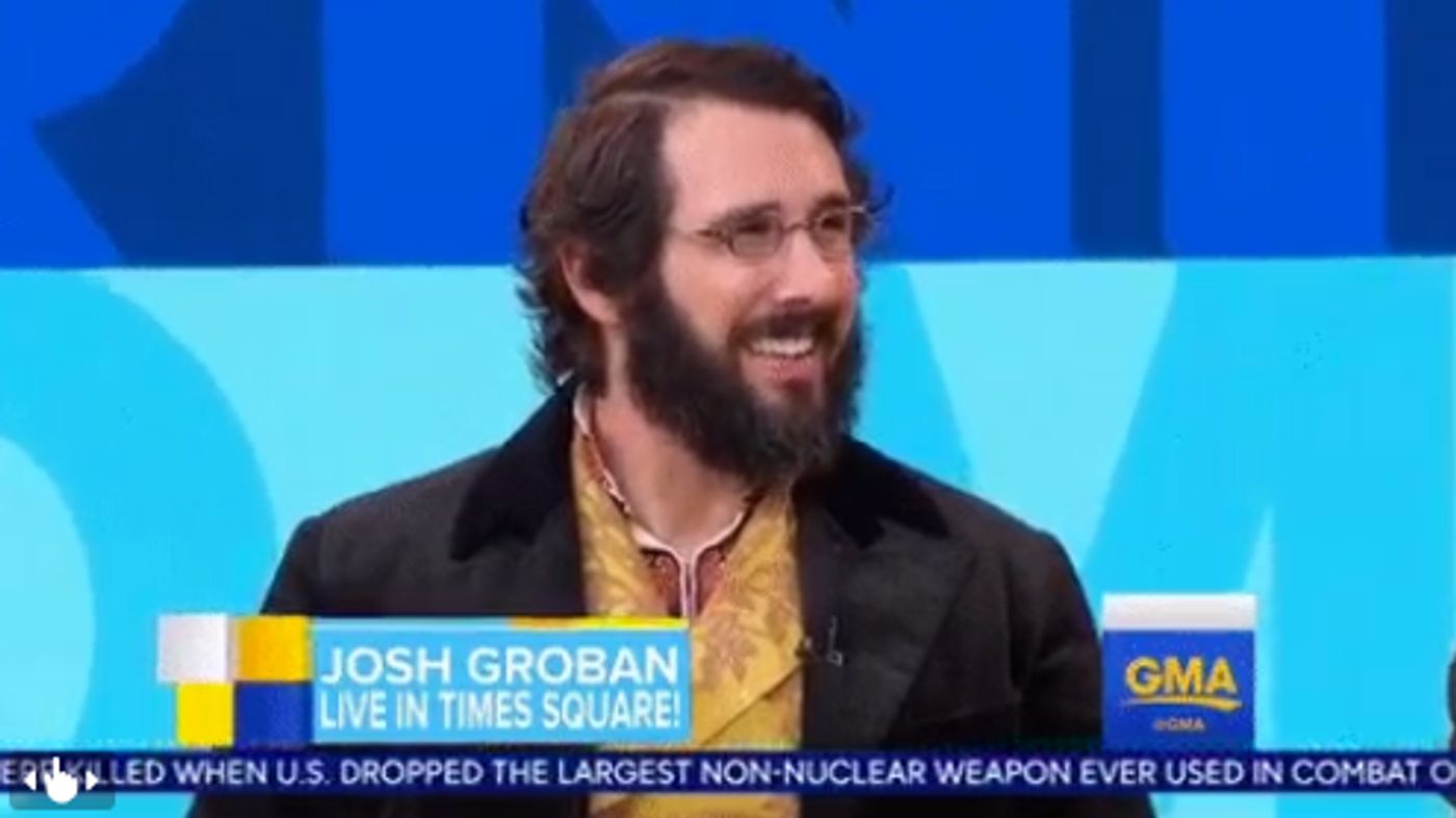 VIDEO: Josh Groban & Cast of 'GREAT COMET' Perform 2 Songs Live on GMA!  Image