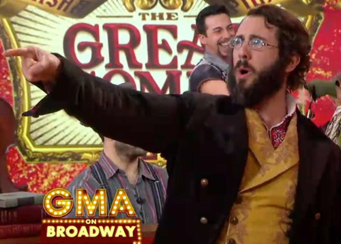 VIDEO: 'GREAT COMET's Josh Groban Reveals How His Fat Suit Saved Him from Injury  Image
