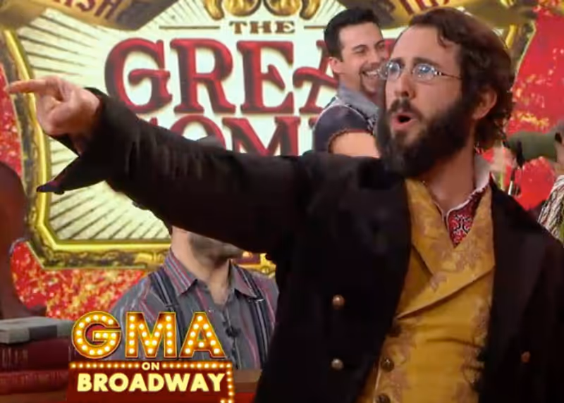 VIDEO: 'GREAT COMET's Josh Groban Reveals How His Fat Suit Saved Him from Injury Image