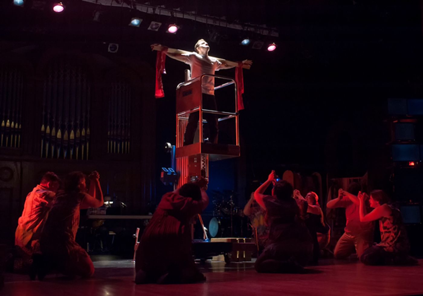 Photo Flash: Last Chance to See GODSPELL at Little Theatre of Manchester  Image