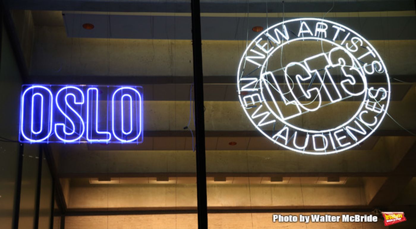 Photo Coverage: OSLO Company Celebrates a Peaceful Opening Night on Broadway!  Image