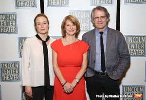 Jennifer Ehle, Mona Juul and Bartlett Sher @ BroadwayWorld Jennifer Ehle, Mona Juul and Bartlett Sher Photo