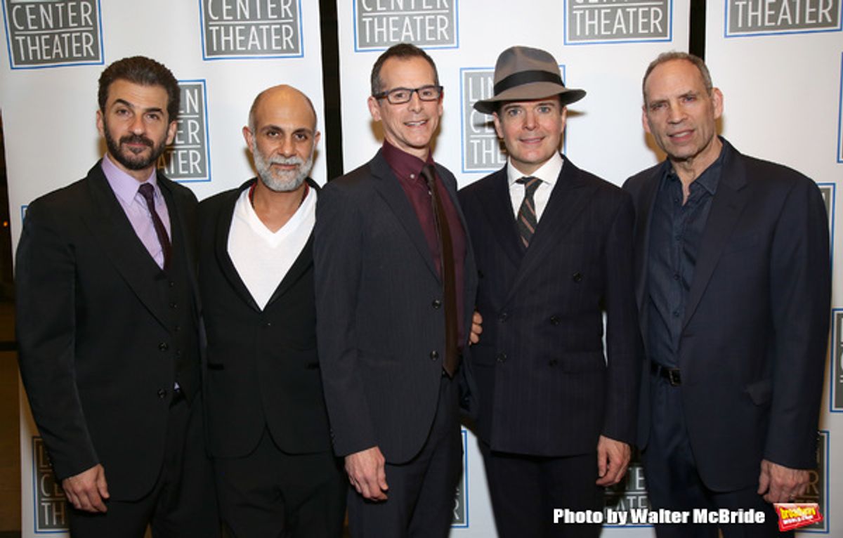 Michael Aronov, Anthony Azizi, T. Ryder Smith, Jefferson Mays and Daniel Oreskes at 