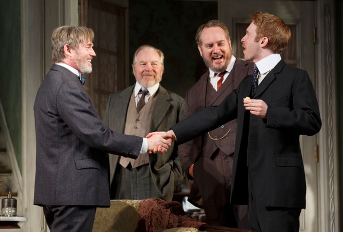 Richard Thomas, Michael McKean, Darren Goldstein and Michael Benz at 