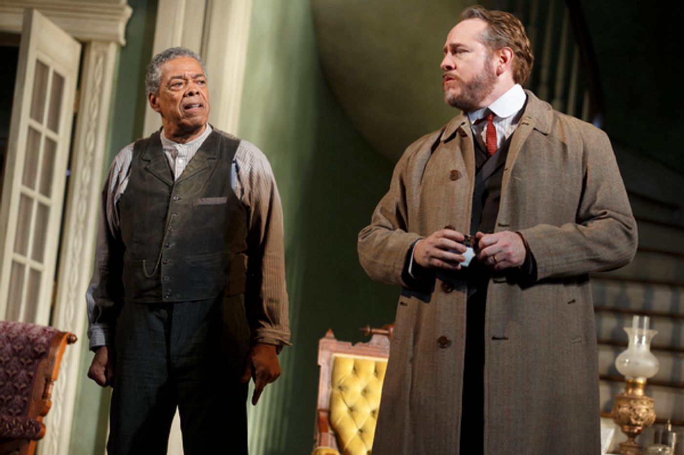 Photo Flash: First Look at Laura Linney and Cynthia Nixon Swapping Roles in THE LITTLE FOXES on Broadway  Image