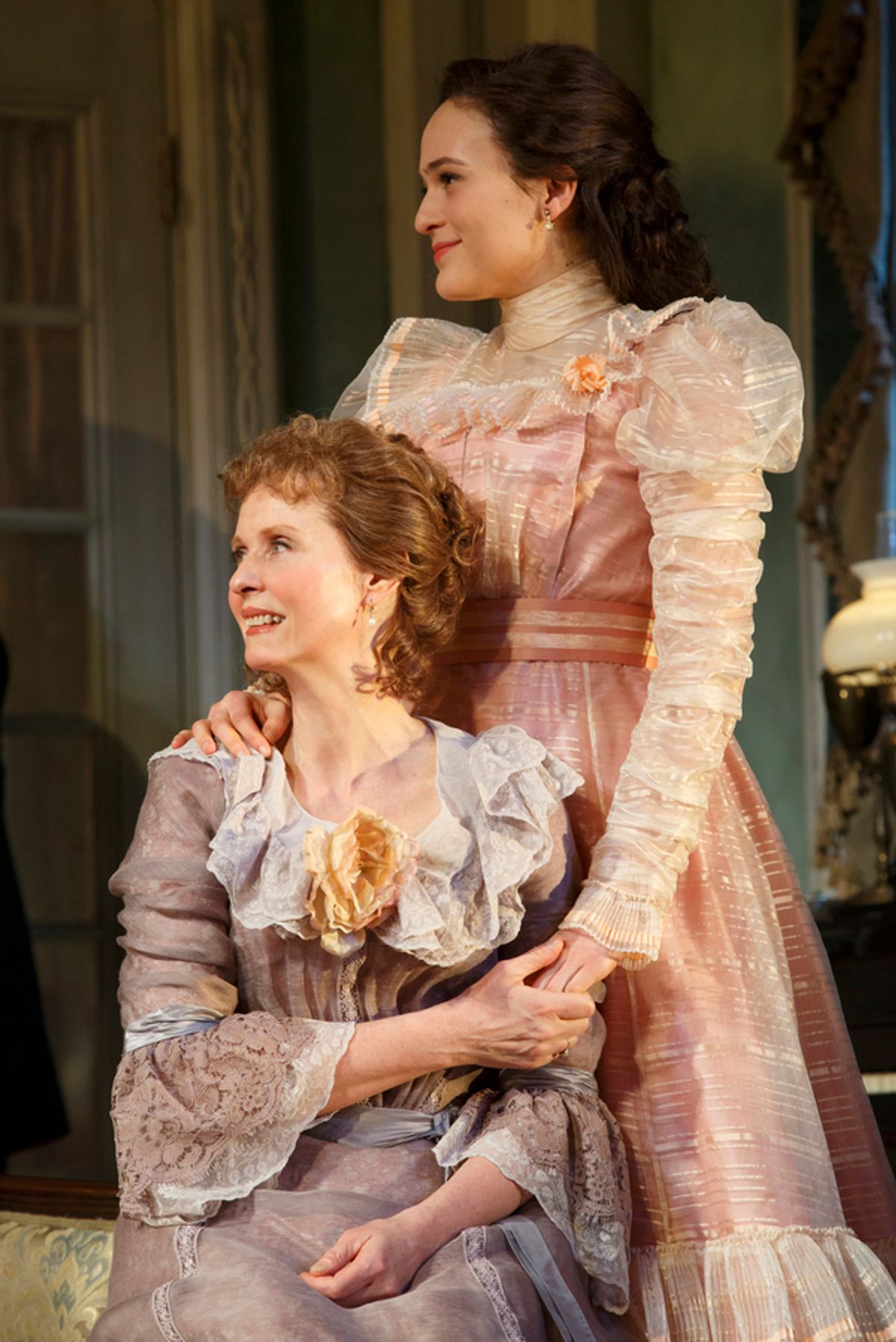 Cynthia Nixon and Francesca Carpanini at 