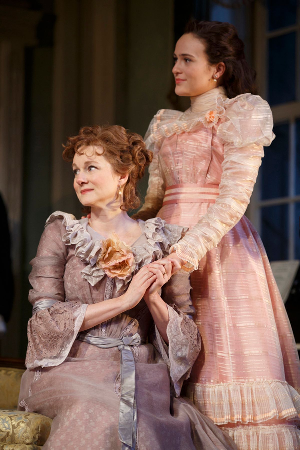 Laura Linney and Francesca Carpanini at 