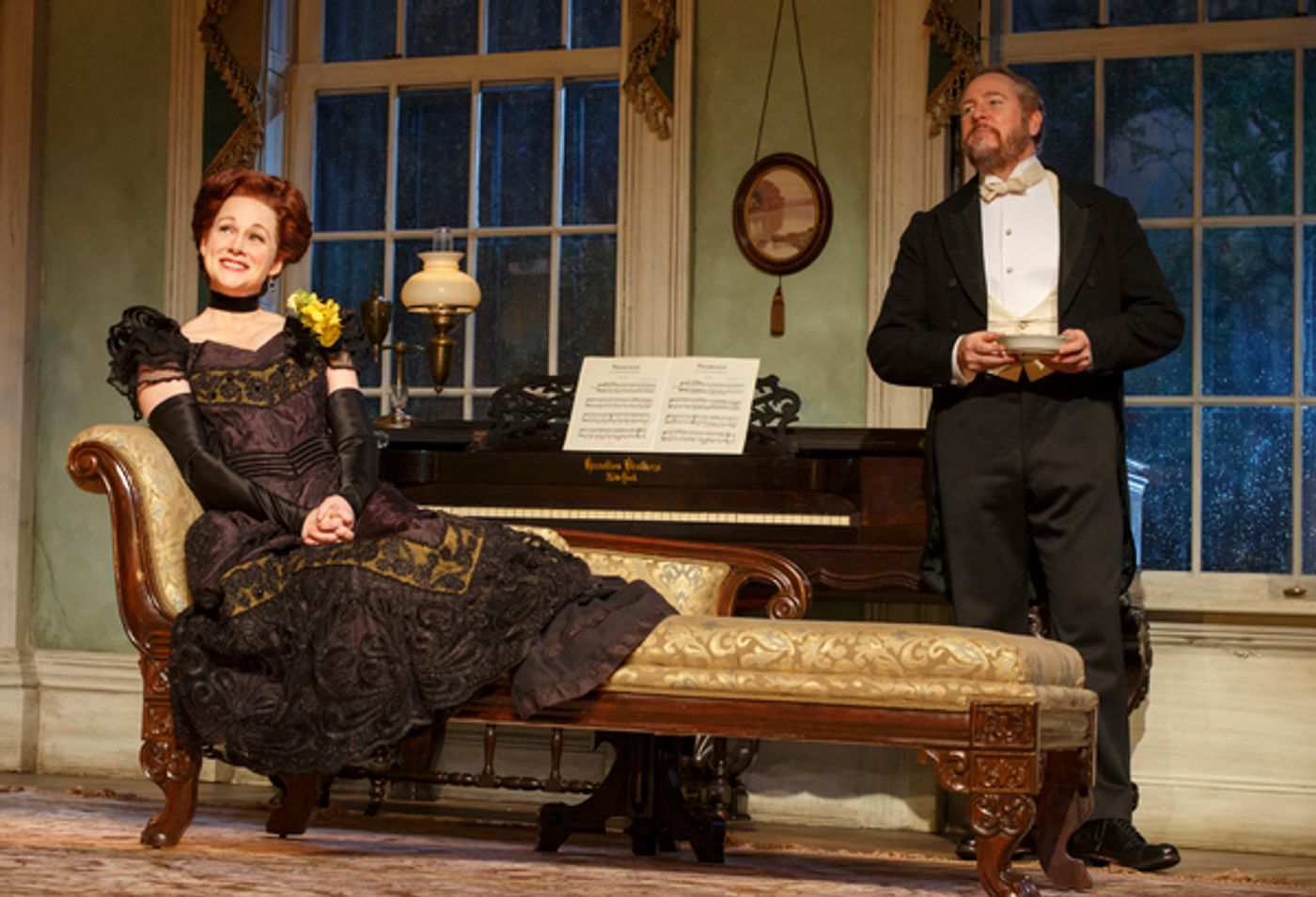 Photo Flash: First Look at Laura Linney and Cynthia Nixon Swapping Roles in THE LITTLE FOXES on Broadway  Image