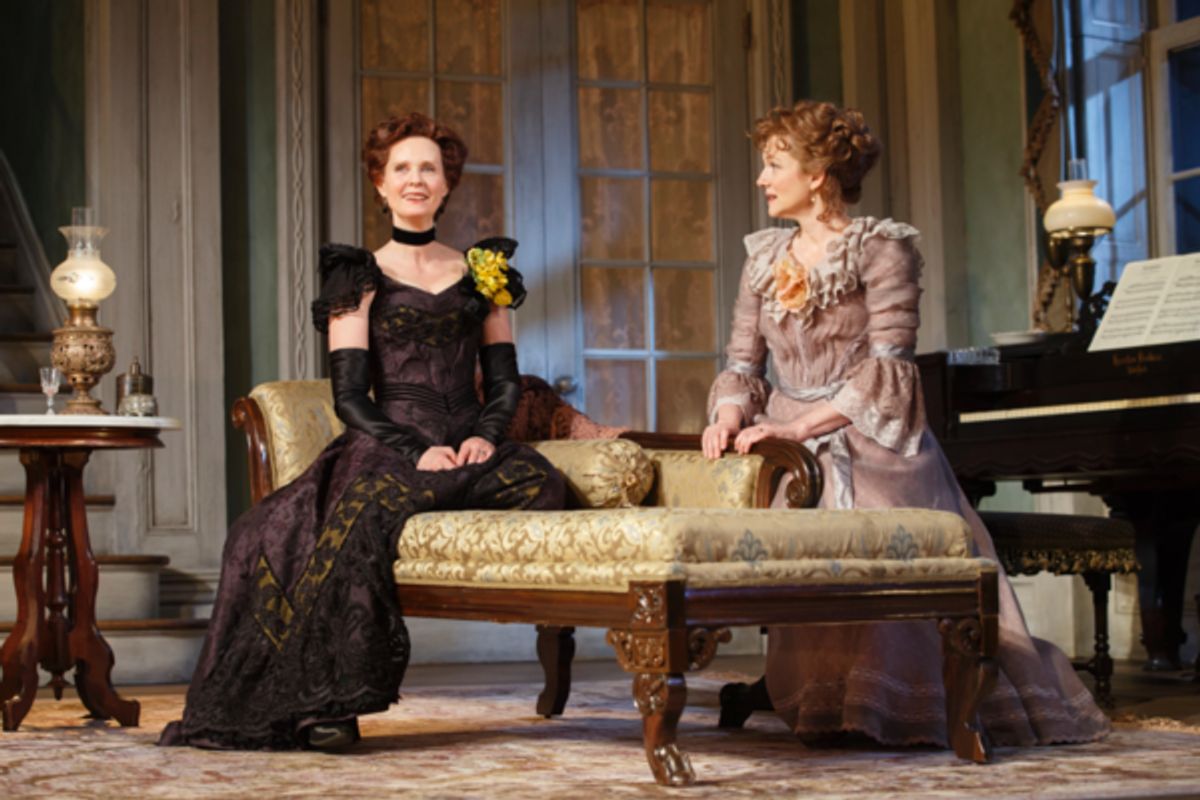 Cynthia Nixon and Laura Linney  at 