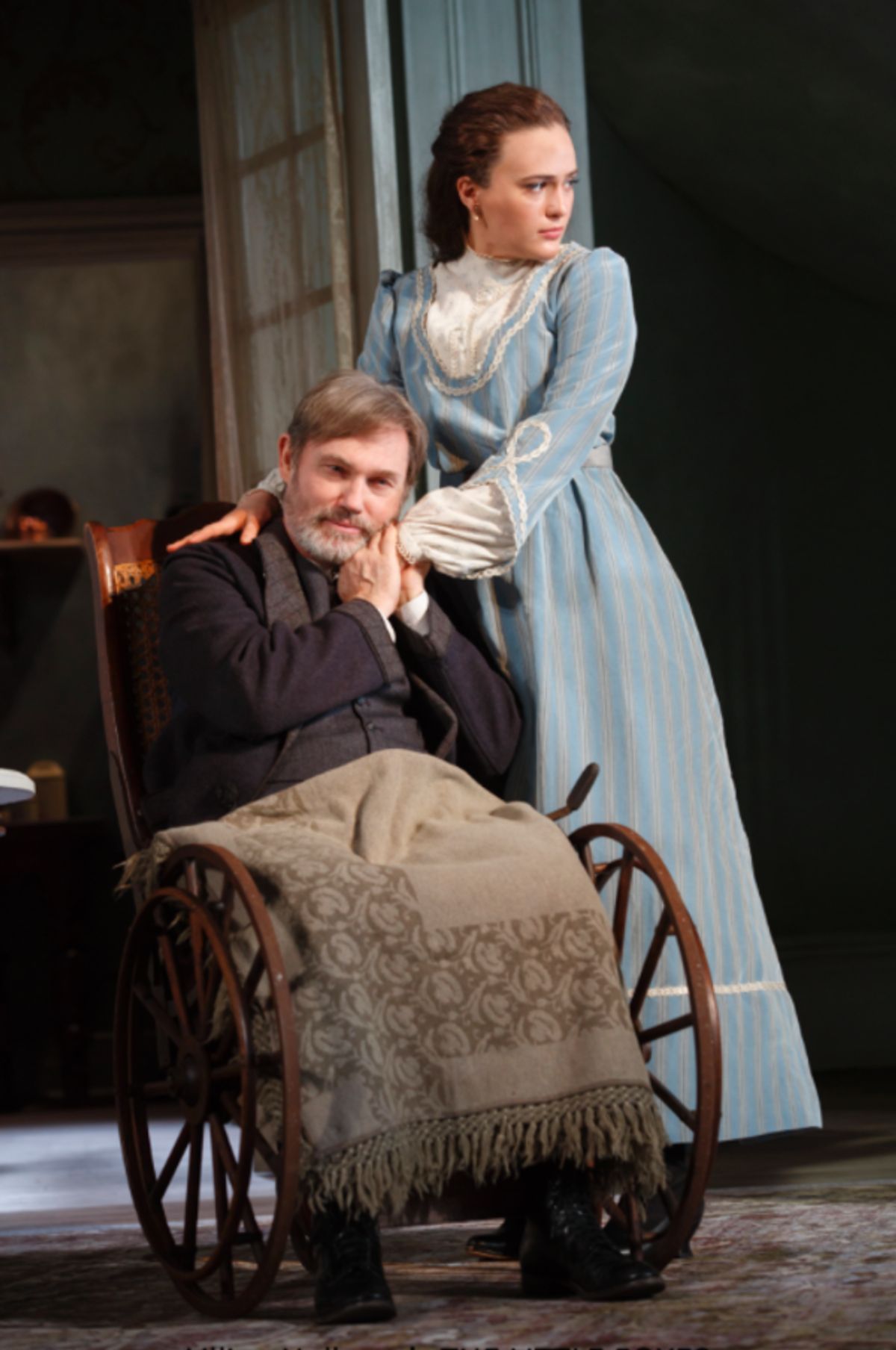 Richard Thomas and Francesca Carpanini  at 