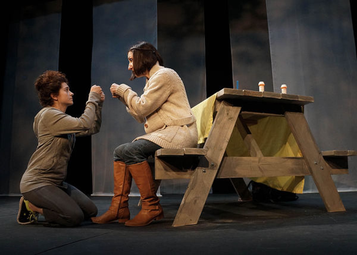 Sarah Wisterman and Julie Proudfoot at 