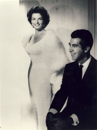 Mr. Blacwell with client Jane Russell Photo