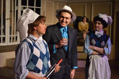 Hannah Ngov, Nicolas Caglia, Shayna Padjen and Alyssa Granger Photo