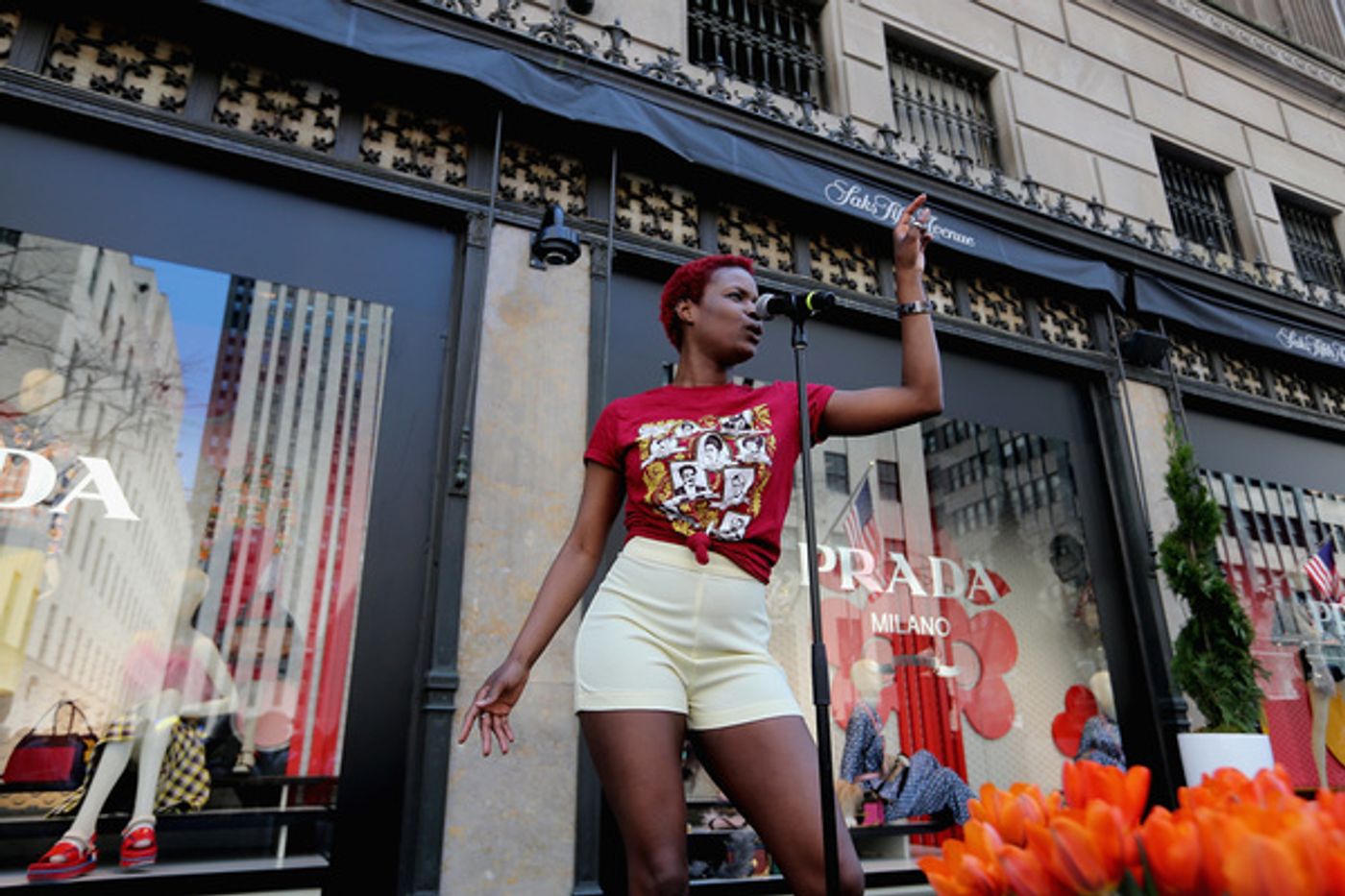 Photo Flash: AVENUE Q, CHICAGO, WAITRESS, and More Perform at Saks Fifth Avenue Spring Fete Celebration for BC/EFA  Image