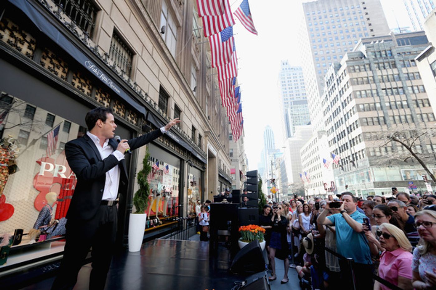 Photo Flash: AVENUE Q, CHICAGO, WAITRESS, and More Perform at Saks Fifth Avenue Spring Fete Celebration for BC/EFA  Image
