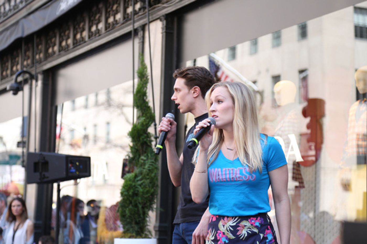 Photo Flash: AVENUE Q, CHICAGO, WAITRESS, and More Perform at Saks Fifth Avenue Spring Fete Celebration for BC/EFA  Image