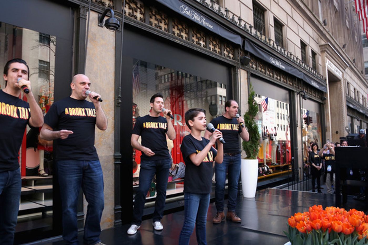 Photo Flash: AVENUE Q, CHICAGO, WAITRESS, and More Perform at Saks Fifth Avenue Spring Fete Celebration for BC/EFA  Image