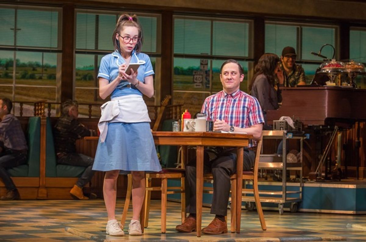 Caitlin Houlahan and Christopher Fitzgerald at 