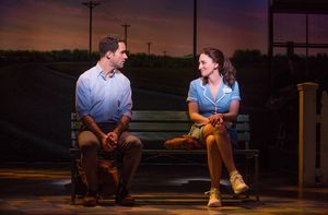 Chris Diamantopoulos and Sara Bareilles Photo