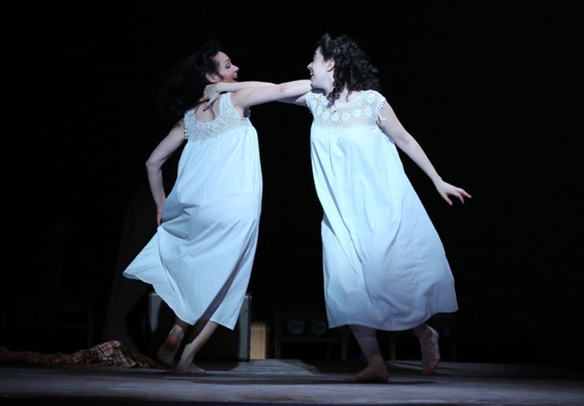 Katrina Lenk and Adina Verson  at 