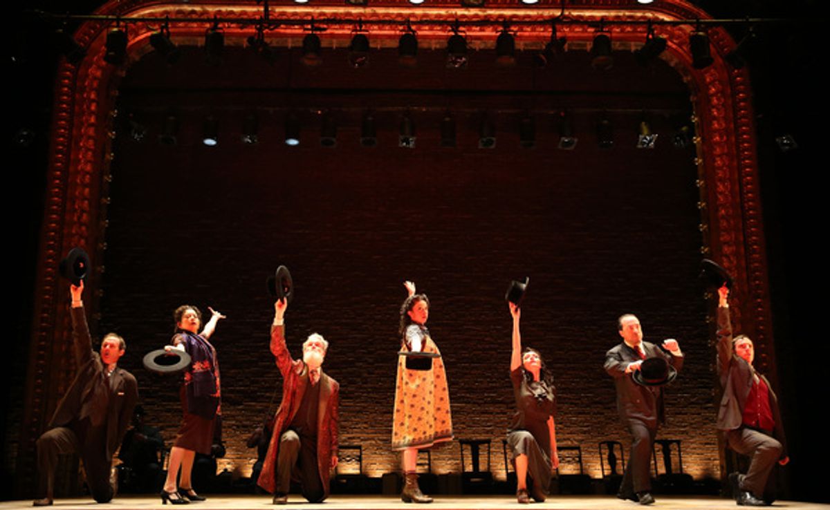 Richard Tool, Mimi Lieber, Tom Neils, Adina Verson, Katrina Lenk, Steven Rattazzi and Max Gordon Moore at 