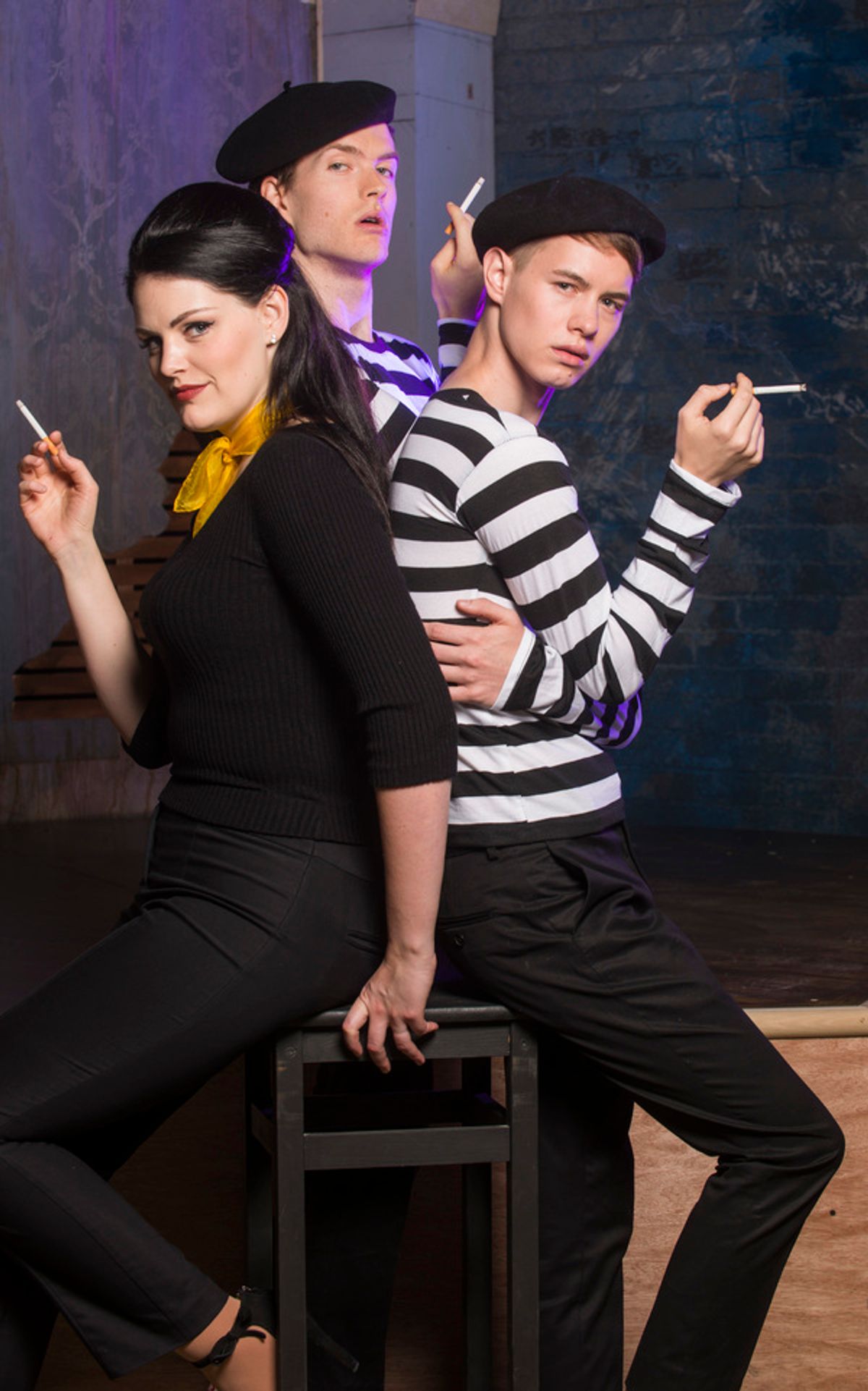 Cayman Ilika, Charlie Johnson and Connor Russell at 