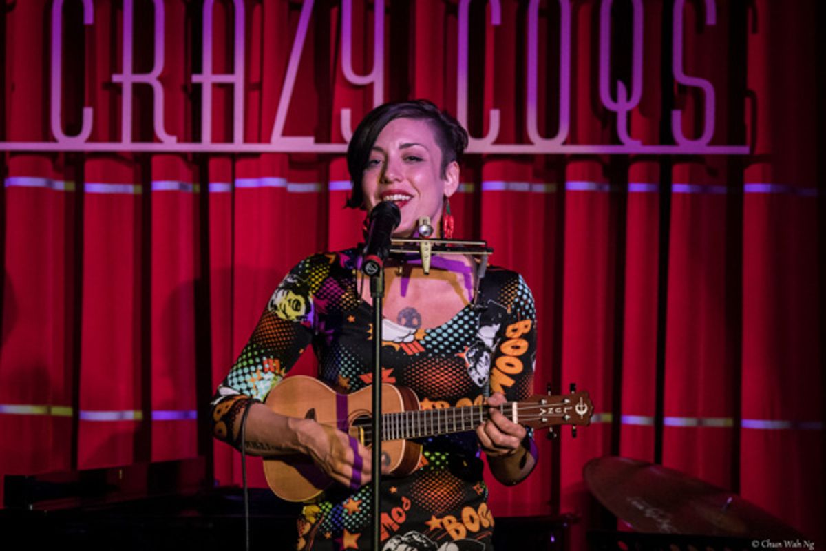 Megan Dooley at Harold Sanditen's OPEN MIC PARTY Hosts 4th Birthday Bash at Live at Zedel