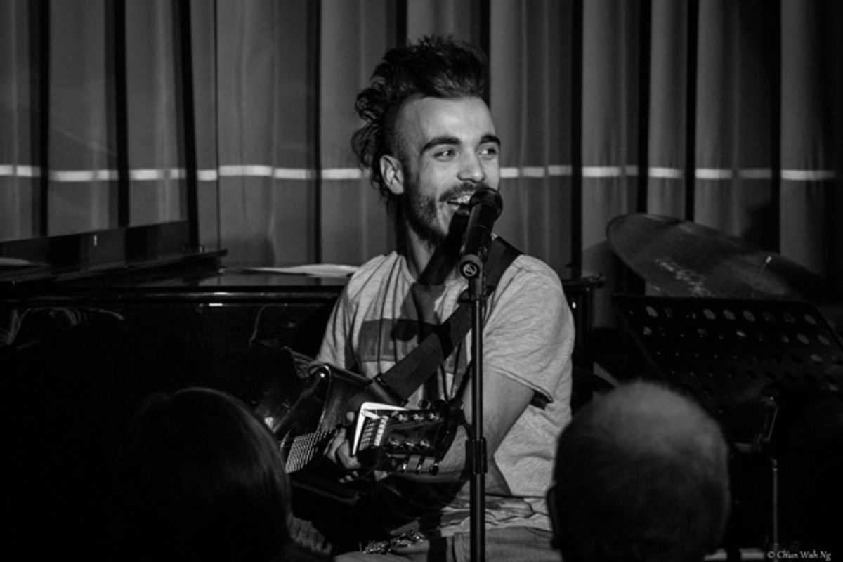 Valerio Catallo at Harold Sanditen's OPEN MIC PARTY Hosts 4th Birthday Bash at Live at Zedel