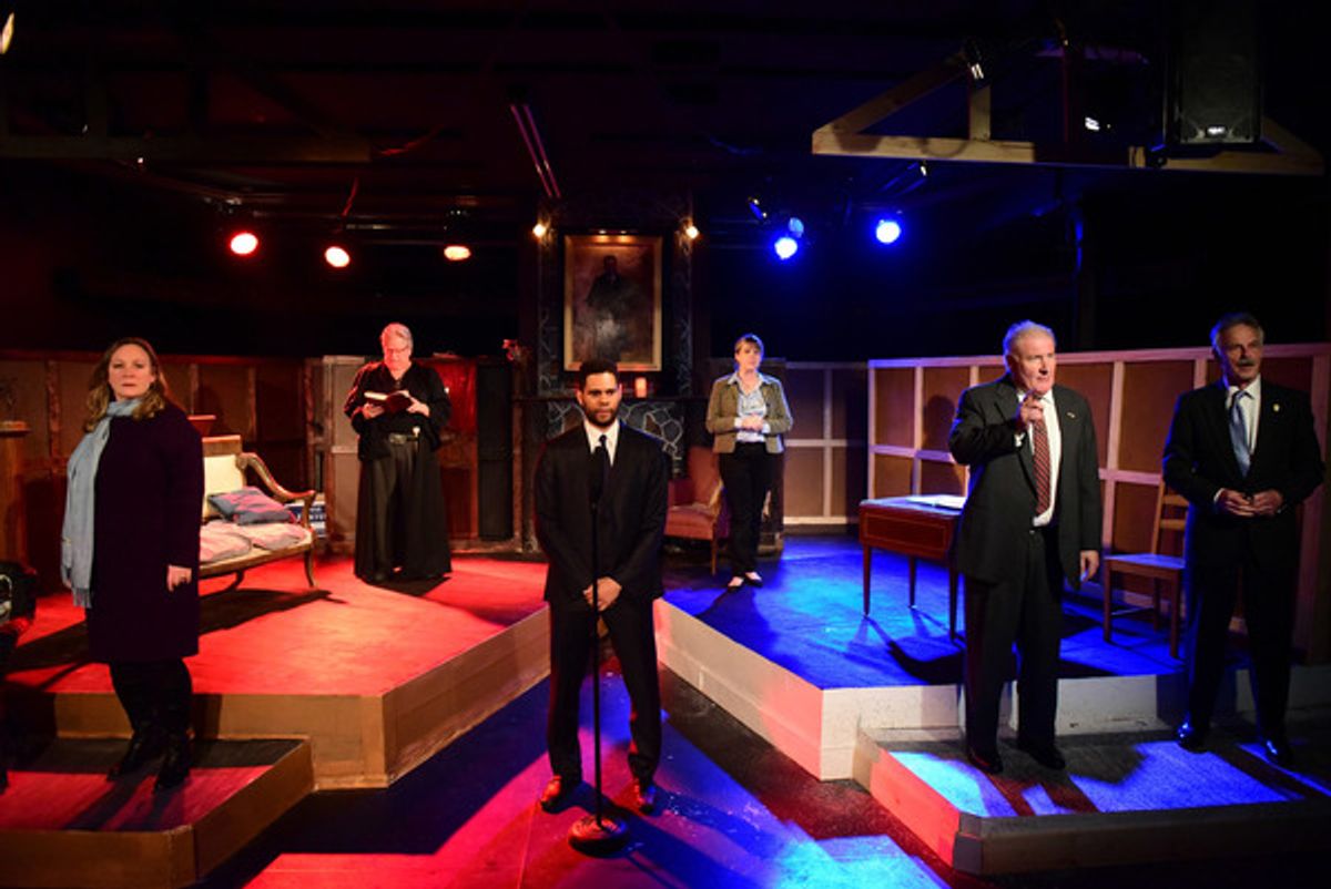 Barbara Figgins, Norm Woodel, Jeffery Owen Freelon Jr., Kelli Strickland, John Kelly Connolly and Jack McCabe at 