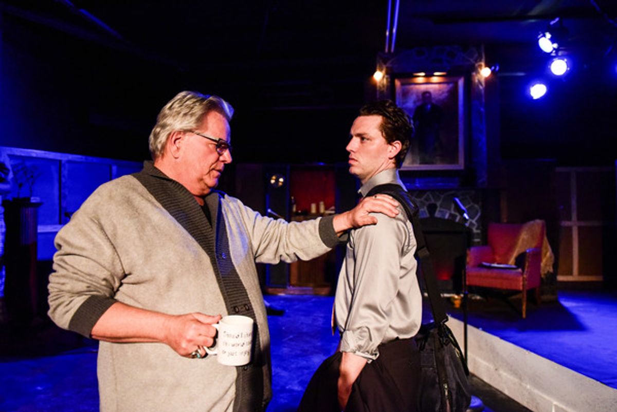 Norm Woodel and Evan Linder at 